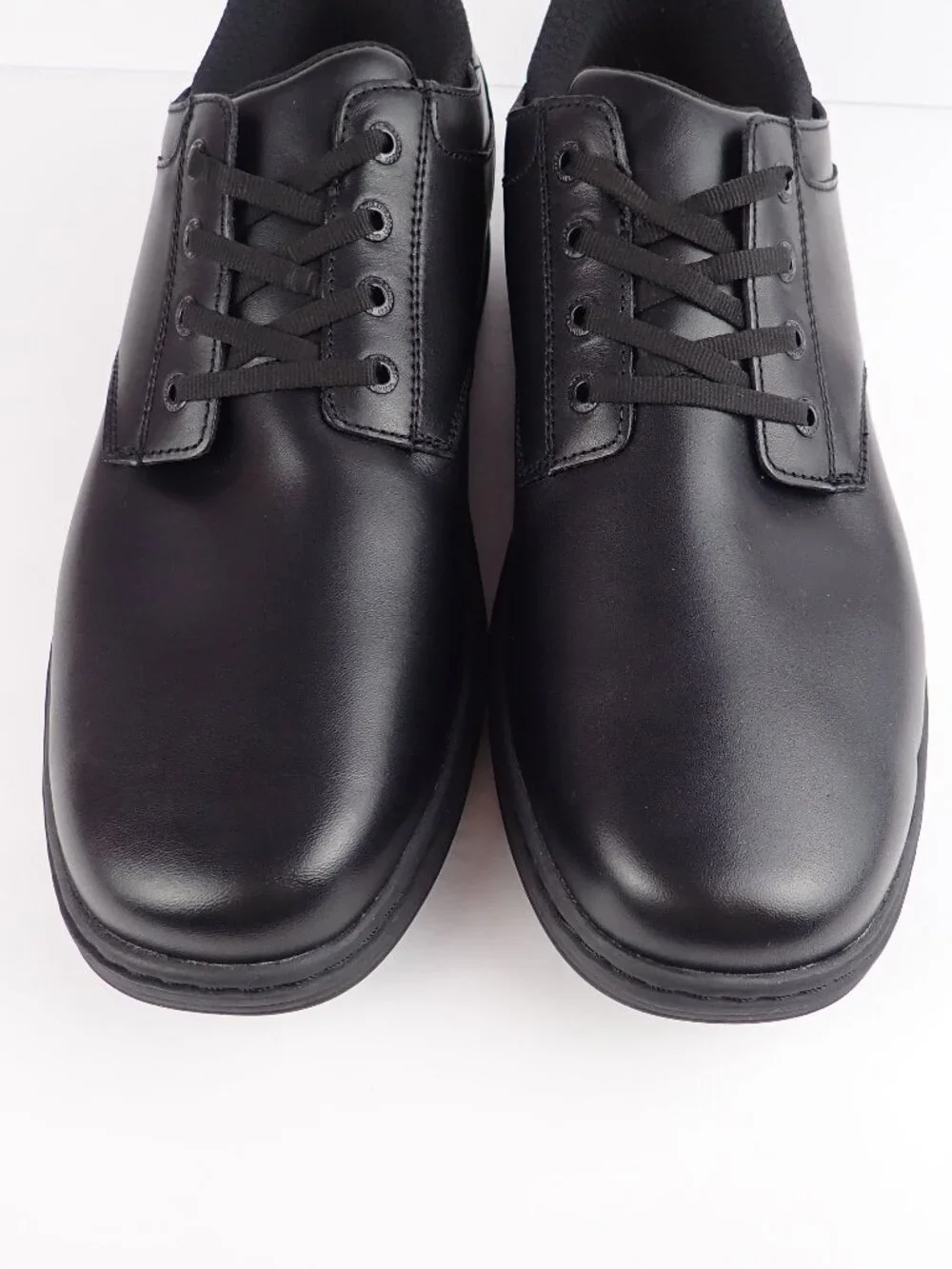Orthofeet Claude Black Men’s 12 D Orthopedic Comfort Shoes New